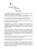 Marco teorico. Gestión en el aula