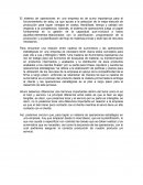 El sistema de operaciones en una empresa