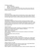 TECNICAS La telaraña