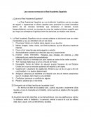 Las nuevas normas de la Real Academia Española