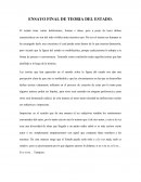ENSAYO FINAL DE TEORIA DEL ESTADO