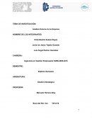 Modelos y herramientas para la formulación de estrategias Análisis Externo de la Empresa