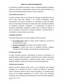 AUDITORIA EN SISTEMAS INFORMATICOS