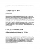 Crisis financiera de 2008 O Burbuja Inmobiliaria en EEUU
