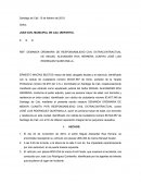 Ejemplo de demanda de responsabilidad civil extracontractual Colombia