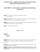 El Conde Lucanor – Adaptación del Cuento en una Obra de Teatro para alumnos del primer Ciclo (1°, 2°, 3°)