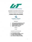 REPORTE DE PROYECTO INTEGRADOR. “CONSULTORÍA SOLUCIONES”