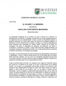 LITERATURA, SOCIEDAD Y CULTURA