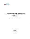 Ensayo sobre la mezquinidad de la arquitectura Chilena