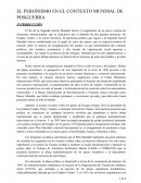 El Peronismo en el contexto mundial de posguerra