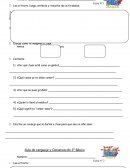 Guía de Lenguaje y Comunicación 2° Básico