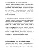 Diferencias entre ecologia y medio ambiente