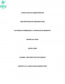 Actividad de aprendizaje Estrategia de producto