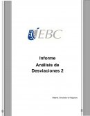 Informe de Analisis de Desviaciones Simulador de Negocios