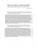 Analisis psicologia laboral