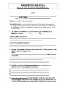 PROYECTO DE VIDA (PLAN PERSONAL)