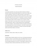 Psicología experimental
