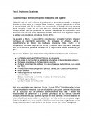 Foro 2. Profesores Excelentes