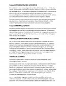 Paradigma del mundo moderno