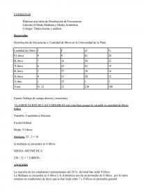 CLASIFICACION DE LA VARIABLE. Página 2