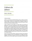 Raíces culturales Cultura de Jalisco