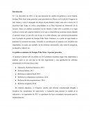 Analisis economia mexicana 2013 -2018