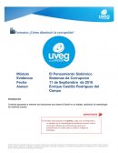 El Pensamiento Sistémico Evidencia Sistemas de Corrupción