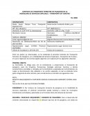 CONTRATO DE TRANSPORTE TERRESTRE DE PASAJEROS EN LA MODALIDAD DE SERVICIOS ESPECIALES. –TRANSPORTE DE TURISTAS-