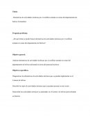 Alternativas de actividades turísticas por el conflicto armado en zonas del departamento de bolívar (Colombia)