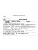 PLANIFICACIÓN DIDÁCTICA DE CIENCIAS