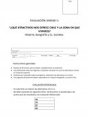 Que atractivos nos ofrece Сhile y la zona en que vivimos