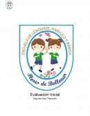 Evaluación Inicial Lenguaje Verbal