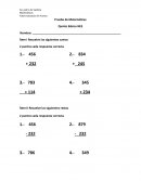 Prueba de Matemáticas Quinto Básico NEE