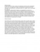 Influencia cultural.Influencia individual