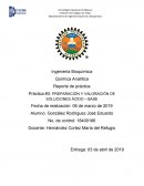 Práctica #3: PREPARACIÓN Y VALORACIÓN DE SOLUCIONES ÁCIDO – BASE