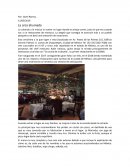 Reseña critica sobre restaurante de mariscos