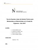 Uso de Guantes a base de Aislante Térmico para Mototaxistas y/o Motociclistas en la Ciudad de Cajamarca - Año 2016