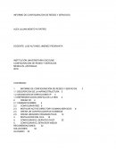 INFORME DE CONFIGURACIÓN DE REDES Y SERVICIOS