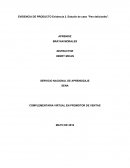 EVIDENCIA DE PRODUCTO Evidencia 2. Estudio de caso "Pan deliciosito"
