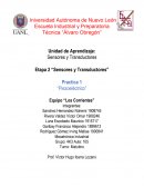 Practica 1 “Piezoeléctrico” Equipo “Los Corrientes”