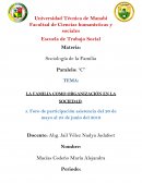 LA FAMILIA COMO ORGANIZACIÓN EN LA SOCIEDAD