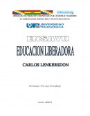 Resumen Educación liberadora