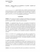 MODELO AUTO INADMITE QUERELLA