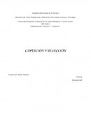 CAPTACIÓN Y SELECCIÓN Gestión del Talento Humano