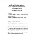 Programas Contaduría Pública y Negocios Internacionales. Asignatura Análisis Financiero