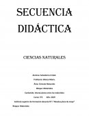 Secuencia Didáctica CIENCIAS NATURALES