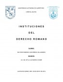 INSTITUCIONES DEL DERECHO ROMANO