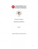 Protocolo de investigación: NEFROPATÍA DIABÉTICA