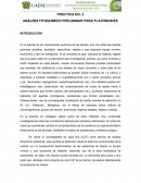 PRÁCTICA NO. 2 ANÁLISIS FITOQUÍMICO PRELIMINAR PARA FLAVONOIDES