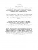 EL BUITRE (Por Franz Kafka)